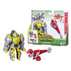 Transformers Dinobot Adventures Dinobot Defenders BUMBLEBEE and LANCE the Raptor-Bot
