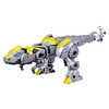 Press the button on the Bumblebee figure's back to activate chomping action!