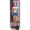 Barbie Fashionistas Doll 88 - Original with Purple Glittery Hair & Unicorn Shirt