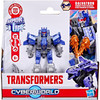 Transformers Cyberworld GALVATRON Armored Cyber Changers 4-Inch Action Figure in packaging - Front of Box