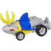 This articulated Transformers action figure changes from robot toy to shark car toy in 4 simple steps