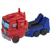 Optimus Prime toy changes from robot to truck mode in 8 steps Optimus Prime toy changes from robot to truck mode in 8 steps