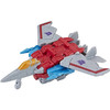 Starscream toy changes from robot to jet mode in 7 steps Starscream toy changes from robot to jet mode in 7 steps