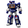 Iconic Accessories & Features: Includes Soundwave's Concussion Blaster and Rocket Launcher with clever storage solutions, an opening chest compartment for cassette deployment, and even a fun "stress-relief" dial feature