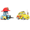 Luigi & Guido, as seen in Radiator Springs Race & Rescue Luigi & Guido, as seen in Radiator Springs Race & Rescue