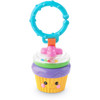 Cupcake Rattle: A sweet treat for baby, a rattle that looks like a yummy cupcake! Easy to grasp and shake, with a fun jingle sound and a link for go-anywhere fun