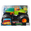 Hot Wheels Monster Trucks Oversized Teenage Mutant Ninja Turtles MICHELANGELO 1:24 Scale Vehicle in packaging