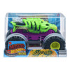 Hot Wheels Monster Trucks Oversized SKELESAURUS 1:24 Scale Vehicle in packaging.