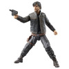 This Cassian Andor figure comes with two blaster accessories