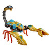 This Transformers toy figure converts between robot and scorpion in 21 steps