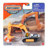 Matchbox Working Rigs - MBX Excavator (Orange & White) in packaging - Front