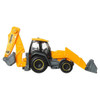 The MBX Backhoe vehicle measures around 4.5 inches (11.5 cm) long