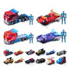 Build your own Transformers fleet with the all-new Blokees Wheels series.