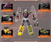 Perfectly compatible with the following 5 vehicles from Defender Version Series 04-06: Blast Off, Vortex, Onslaught, Swindle, and Brawl.