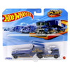 Hot Wheels Track Fleet SPEED BLASTER (Blue) 1:64 Scale Die-cast Truck in packaging