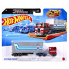 Hot Wheels Track Fleet x Transformers OPTIMUS PRIME 1:64 Scale Die-cast Truck in packaging