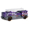 5 Alarm fire truck in purple, grey and white