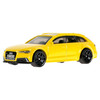 Hot Wheels '17 AUDI RS 6 AVANT (Yellow) 1:64 Scale Die-cast Vehicle