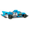 Haulerback tow truck in blue, grey and chrome