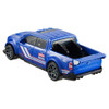 2022 Ford Maverick Custom in blue, with black interior and red and white detailing