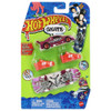 Hot Wheels Skate TALON SHRED Fingerboard and Skate Shoes with AMAZOOM 1:64 scale Die-cast Vehicle in packaging