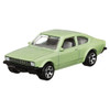Approximately 1:64 scale, the 1975 Opel Kadett C GT/E measures around 2.8 inches (7.1 cm) long