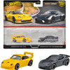 Hot Wheels Car Culture PORSCHE 993 GT2 and PORSCHE 718 CAYMAN GT4 1:64 Scale Die-cast Vehicle 2-Pack
