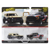Hot Wheels Car Culture FORD BRONCO R and '17 FORD F-150 RAPTOR 1:64 Scale Die-cast Vehicle 2-Pack in packaging