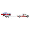 1988 Chevy Silverado measures around 9.5 cm (3.75 inches) long and comes with a trailer