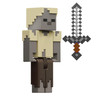 Minecraft HUSK (with Iron Sword & Ingot) 3.25-inch Action Figure