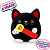 Every Snackle comes with their favourite licensed snack. Luna the black cat comes with PEZ Candy Dispenser