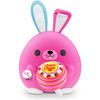 Snackles BRITNEY the Pink Bunny with Chupa Chups Lollipop 14-inch Super-Sized Plush