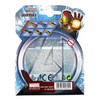 Marvel Iron Man 3 - SET OF 6 - 1:64 Scale Die-cast Vehicles - Back of packaging