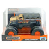Matchbox on a Mission JUNGLE TAMER 4x4 Truck (Tan) 1:24 Scale Die-cast Vehicle in packaging - Front