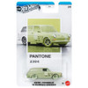 Hot Wheels Pantone Series #2304 - CUSTOM '69 VOLKSWAGEN SQUAREBACK (Pale Green) 1:64 Scale Die-cast Vehicle (#2/6) in packaging - Front