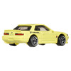 This Nissan Silvia (S13) features a yellow deco