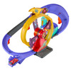 Disney Pixar Cars LIGHTNING McQUEEN CELEBRATION RACEWAY Playset with Light-Up 1:55 Scale Vehicle