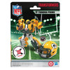 Transformers Collaborative NFL Green Bay Packers TUNDRA PRIME in packaging - Back