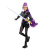 Standing around 12 inches (30.48 cm), with 11 posable joints, Battle Rumi doll comes with a shimmering Four Tiger Sword accessory, her iconic purple braid, and a fierce smokey eye
