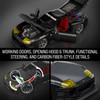 Features custom parts true to the real Supra, detailed engine, and functional steering