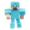This Mini Minecraft Diamond Steve figure can stretch his amazing body up to 4 times the normal size