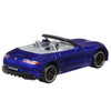 Mercedes-AMG SL 63 in metallic blue, with grey interior
