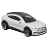 Approximately 1:64 scale, the 2021 Ford Mustang Mach-E measures around 7.2 cm (2.83 inches) long