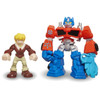 Transformers Rescue Bots OPTIMUS PRIME & CODY BURNS Figures