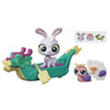 Littlest Pet Shop City Rides DRAGON BOAT with #222 Resa Haiku & #223 Ella Escargot.