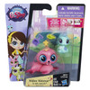 Littlest Pet Shop Pawsabilities #3818 WALLACE WATERMAN the Walrus & #3819 SALLY SEAFORTH the Seahorse in packaging.