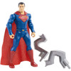 Superman has an updated power suit, plus battle accessories.