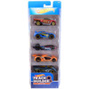 Hot Wheels TRACK BUILDER (DJD18) 1:64 Scale Die-Cast Vehicle 5-Pack in packaging.