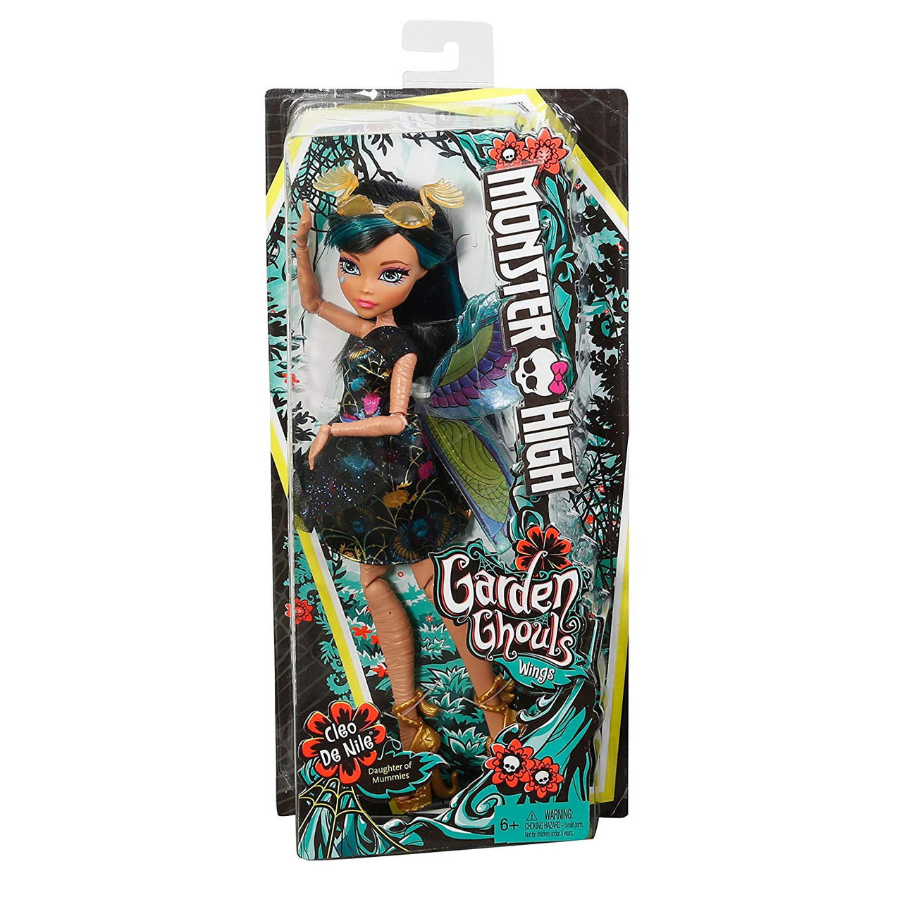 Monster High Garden Ghouls CLEO De NILE Winged Doll