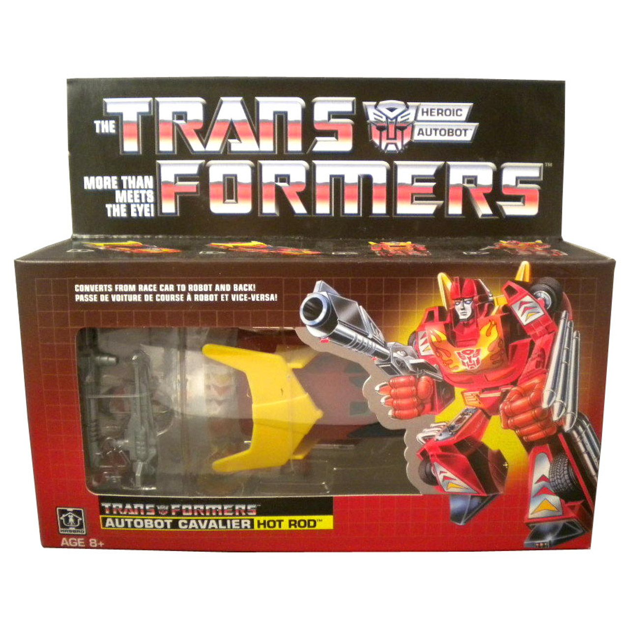 TRANSFORMERS RETRO 1986 TF MOVIE G1 CAVALIER HOT ROD ACTION FIGURE